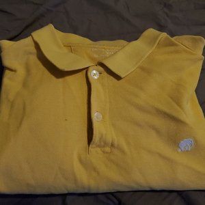 Banana Republic Factory Yellow Polo XXL Elephant